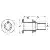 Шпигат 1-1/2" с обратным клапаном 